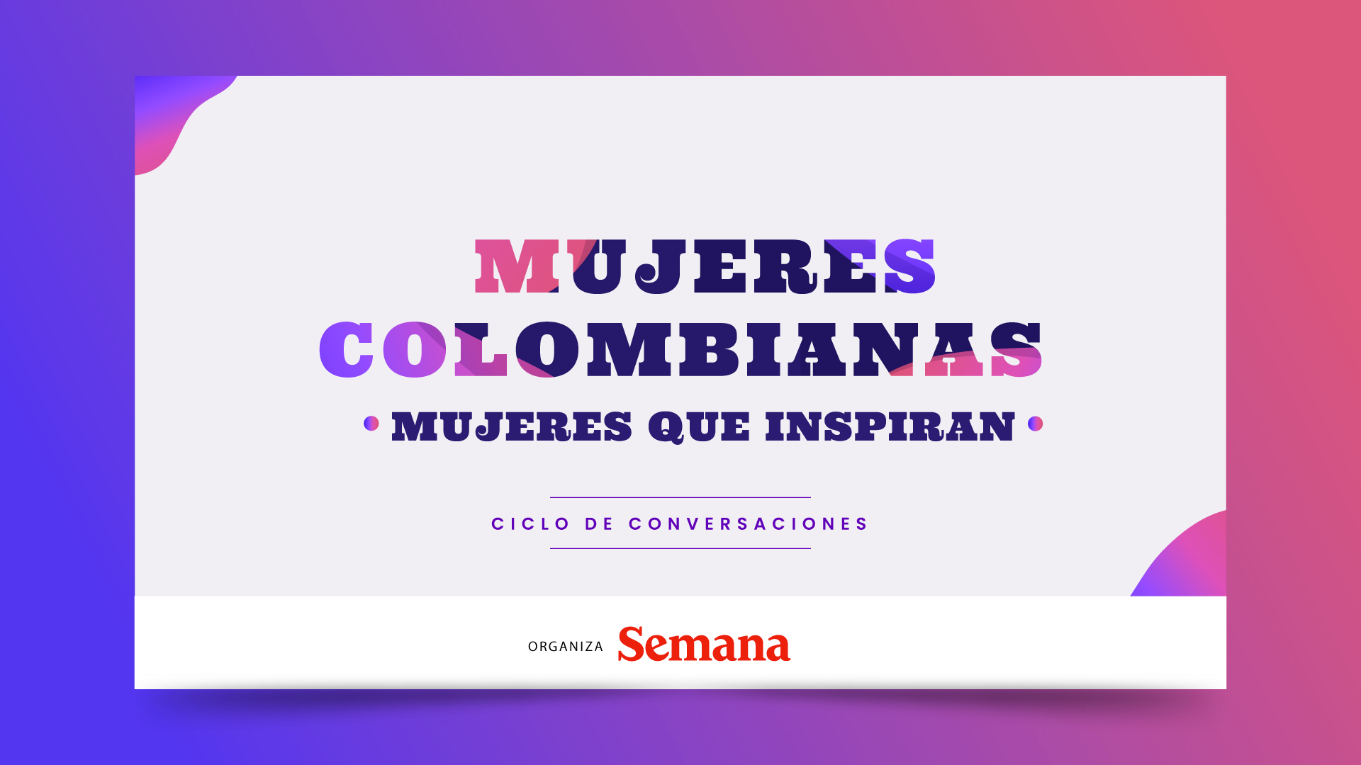 Imagen portada gran foro Colombia