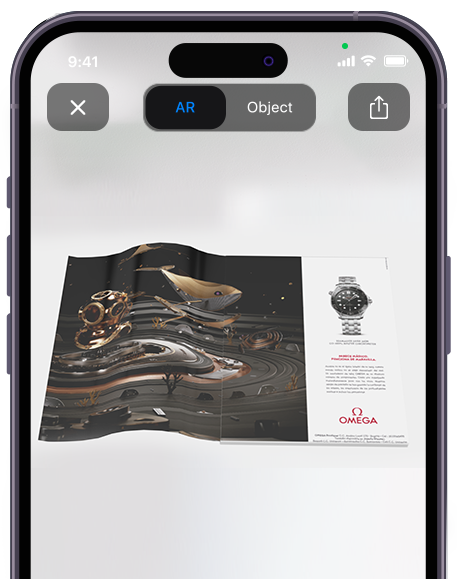 demo en realidad aumentada Doble página