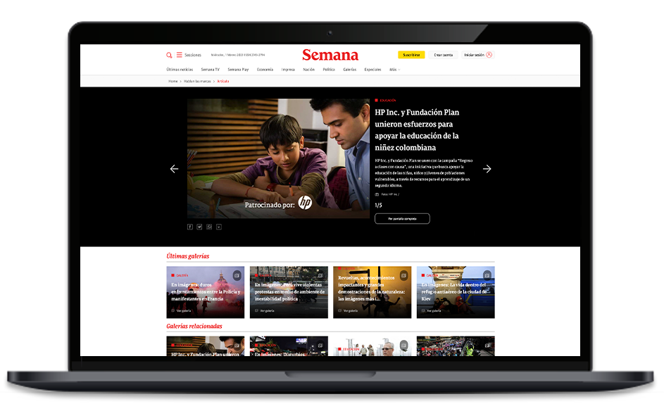 imagen articulo o content de ejemplo de la revista Semana