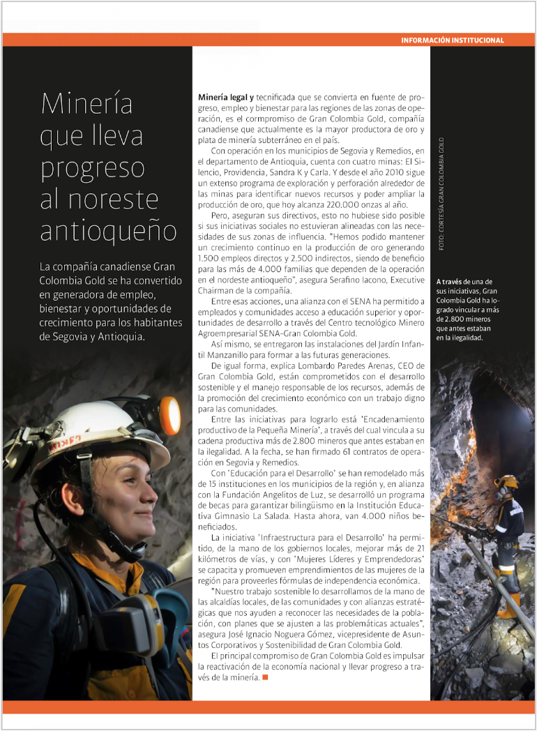 imagen publirreportaje de ejemplo de la revista Semana