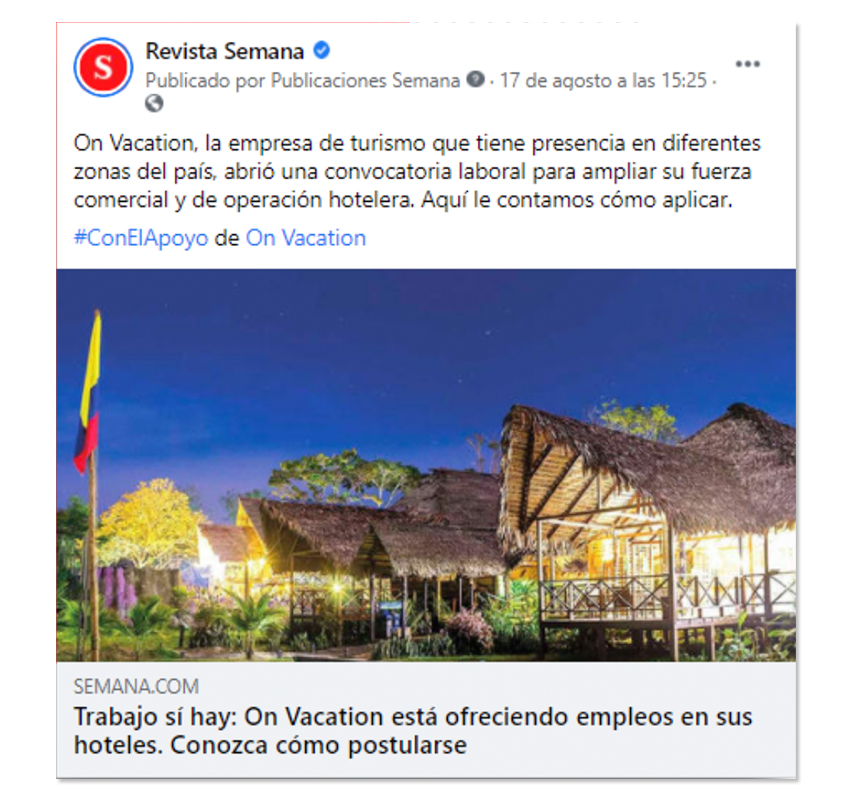 Link post ejemplo formato