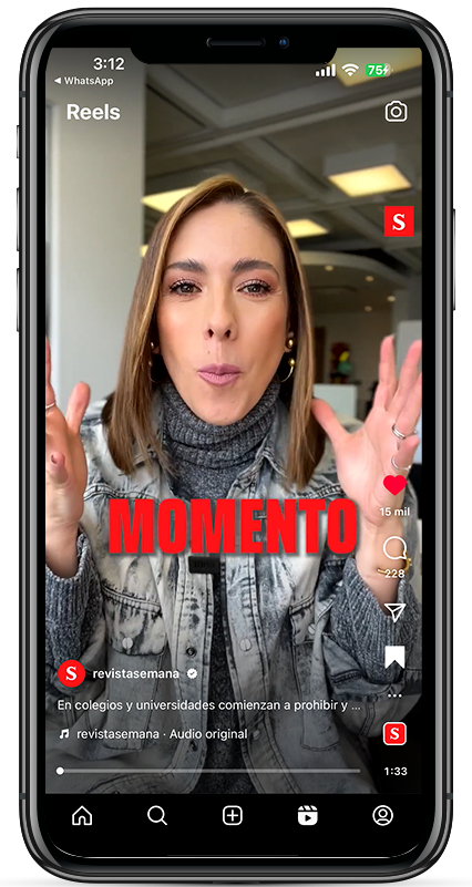 ejemplo reel Juanita Gómez