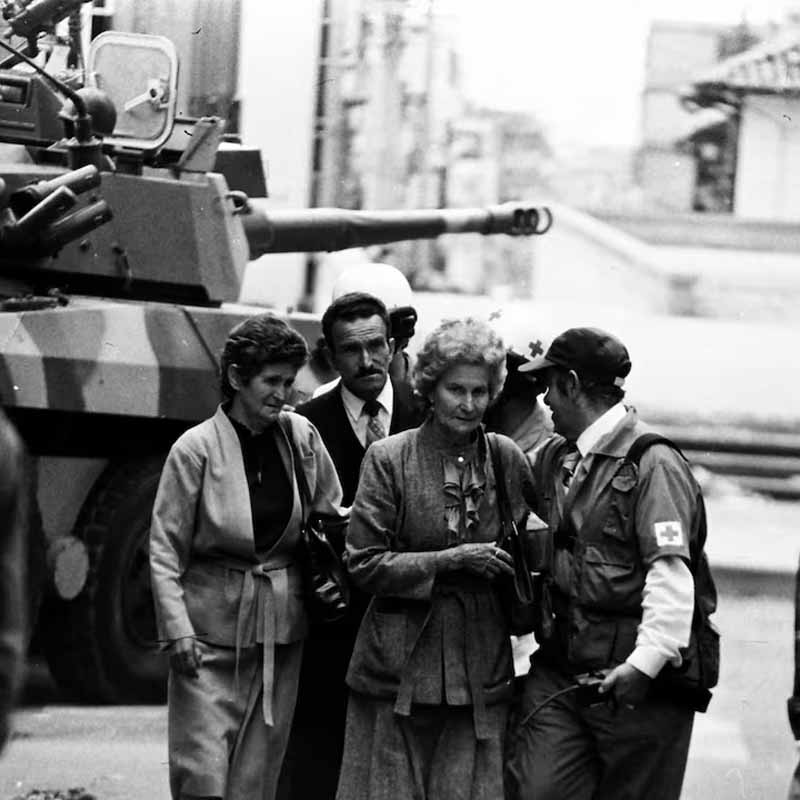 Las fotos del Palacio de Justicia que hablan 40 años después