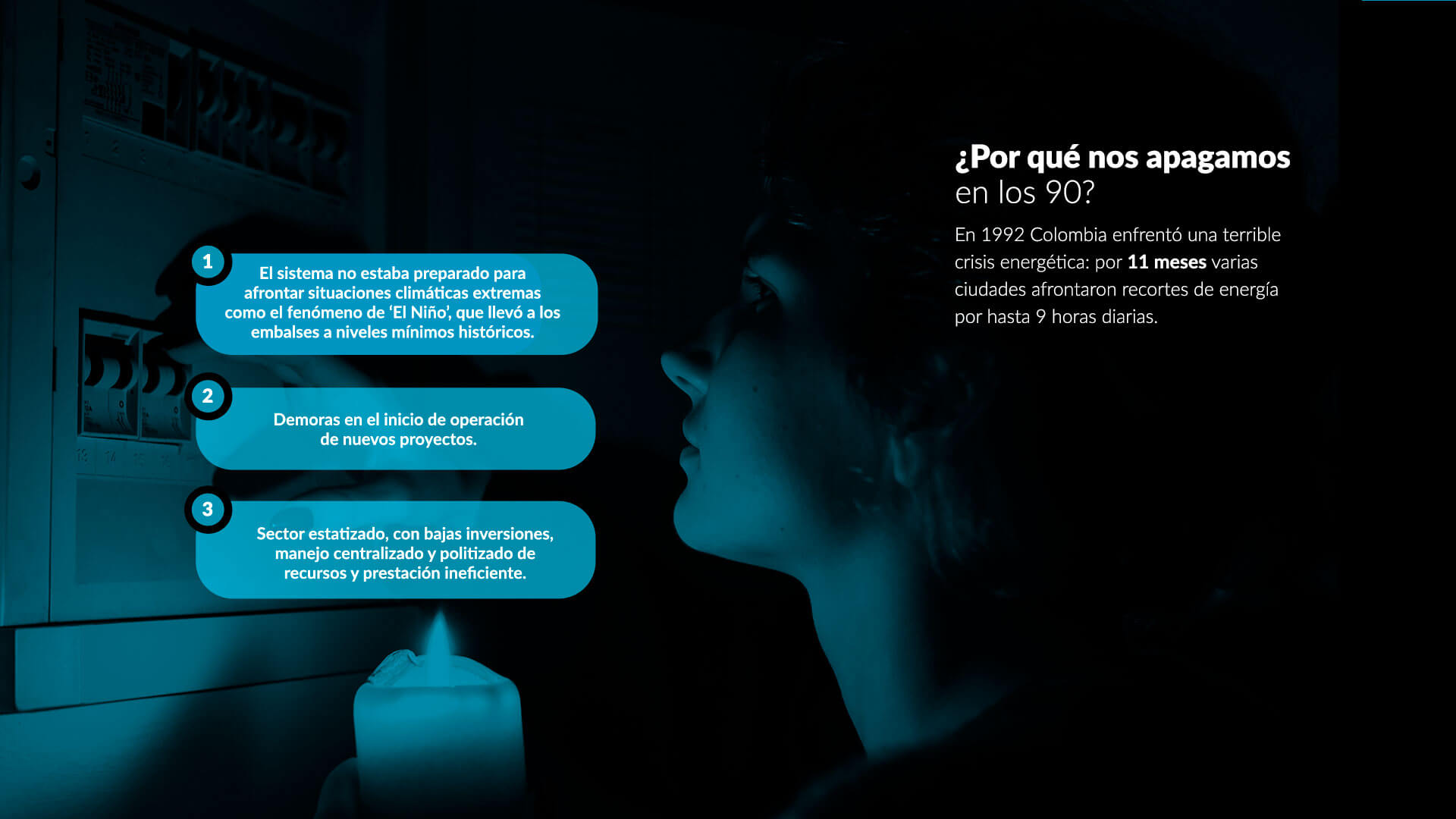 Radiografía de una posible crisis del sector eléctrico - Especiales Semana 