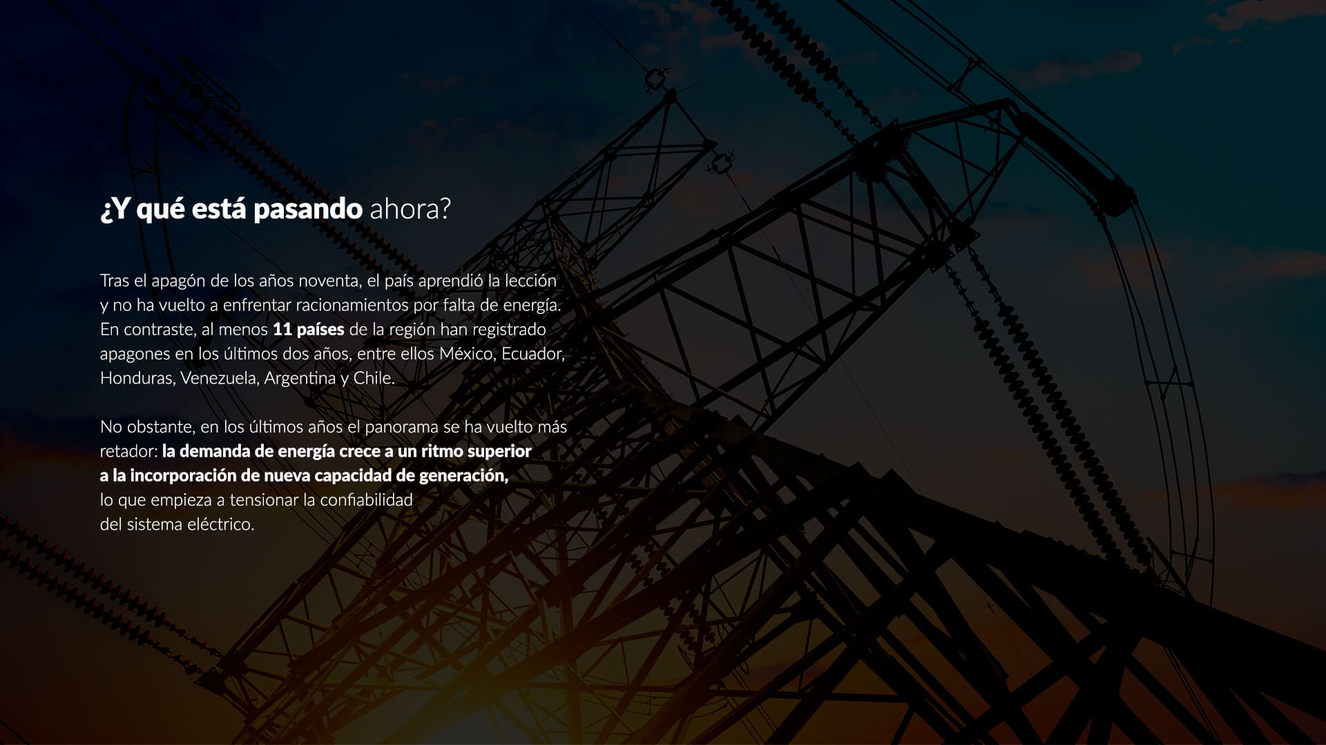 Radiografía de una posible crisis del sector eléctrico - Especiales Semana 
