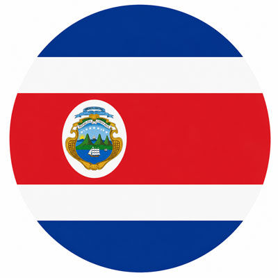 Bandera Costa Rica