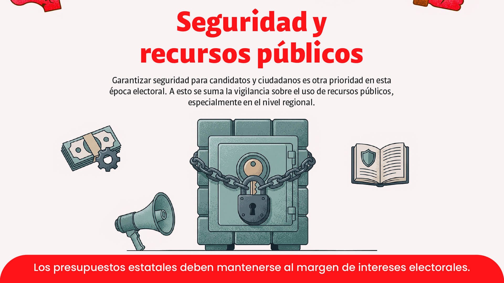 Los riesgos que podrían afectar las elecciones presidenciales del 31 de mayo