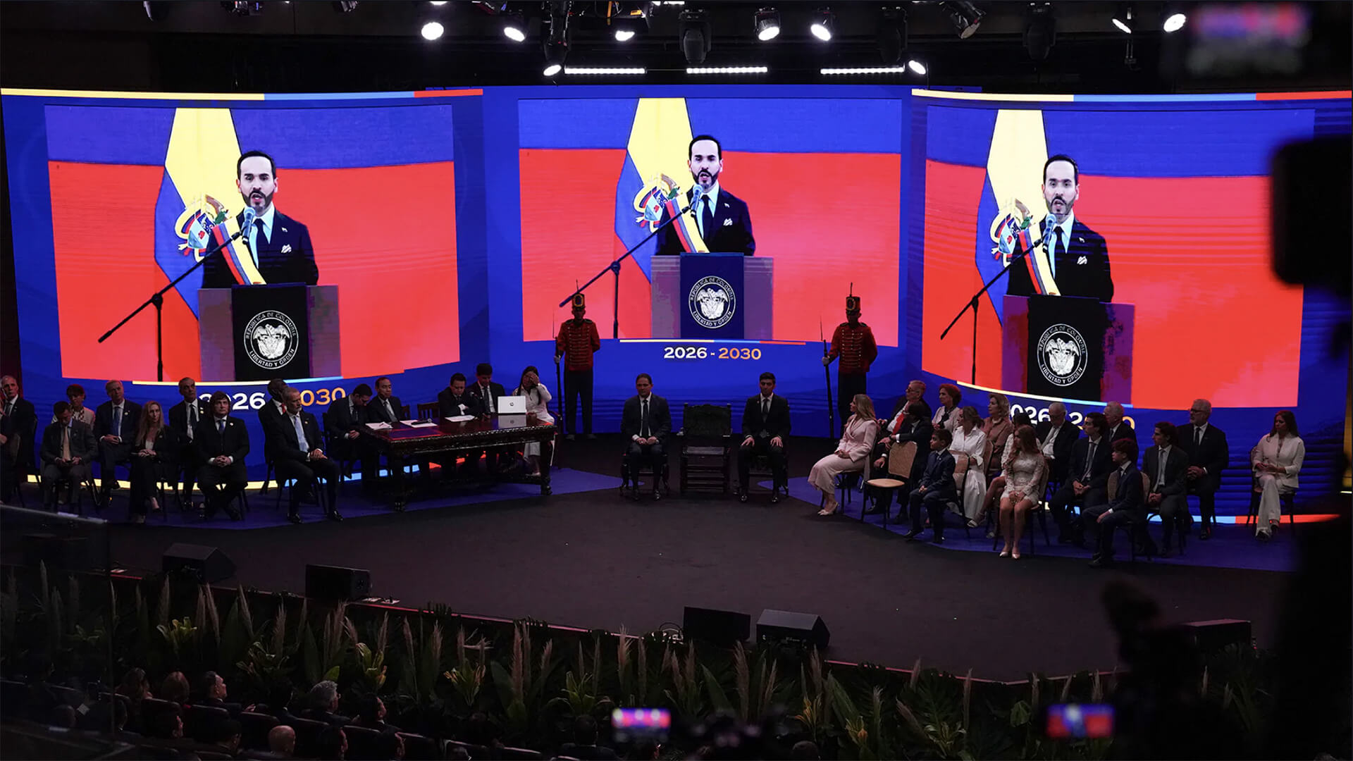 En imágenes: La posesión presidencial de Abelardo De La Espriella como presidente de Colombia 2026-2030