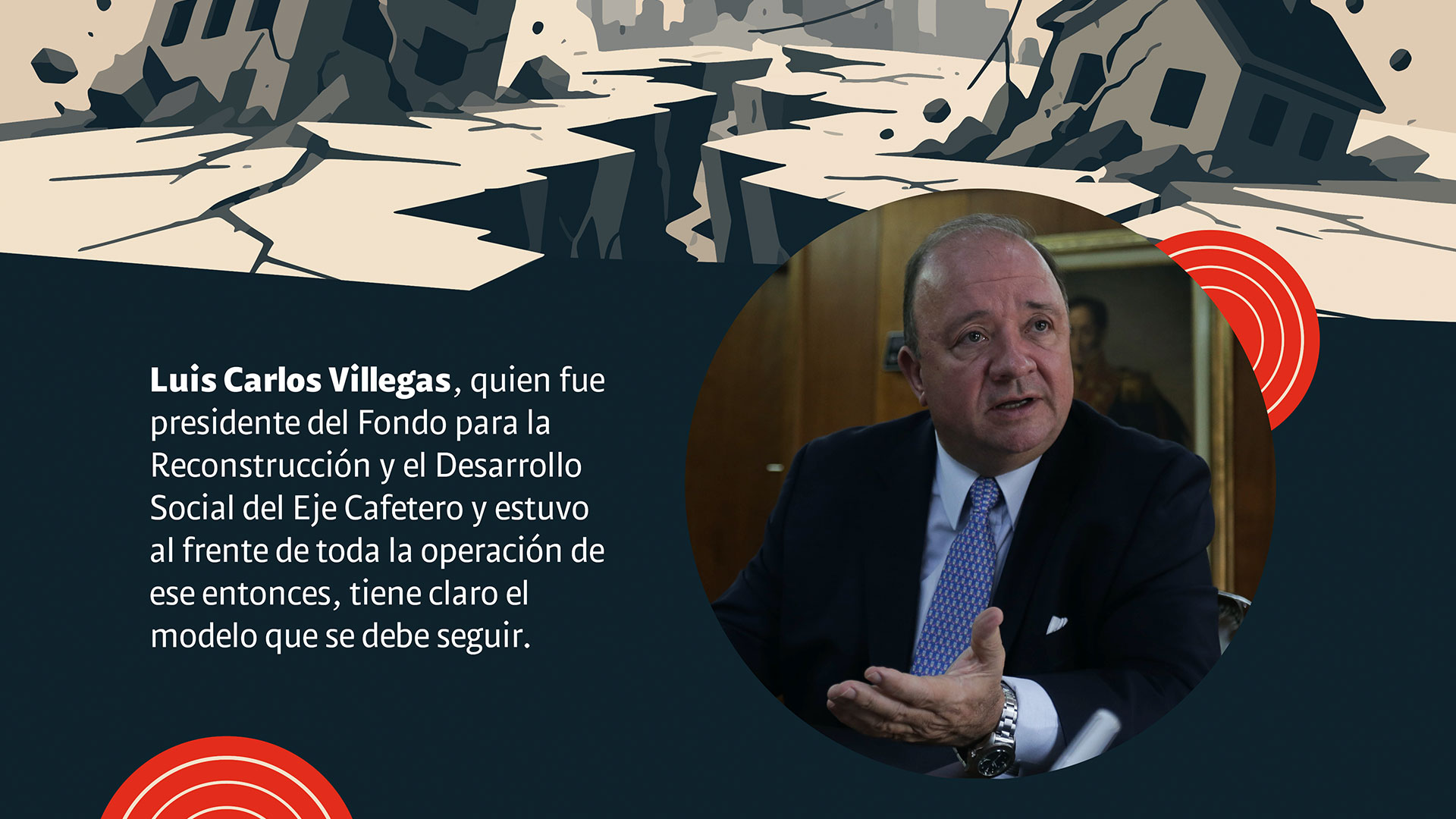 Reconstrucción del terremoto