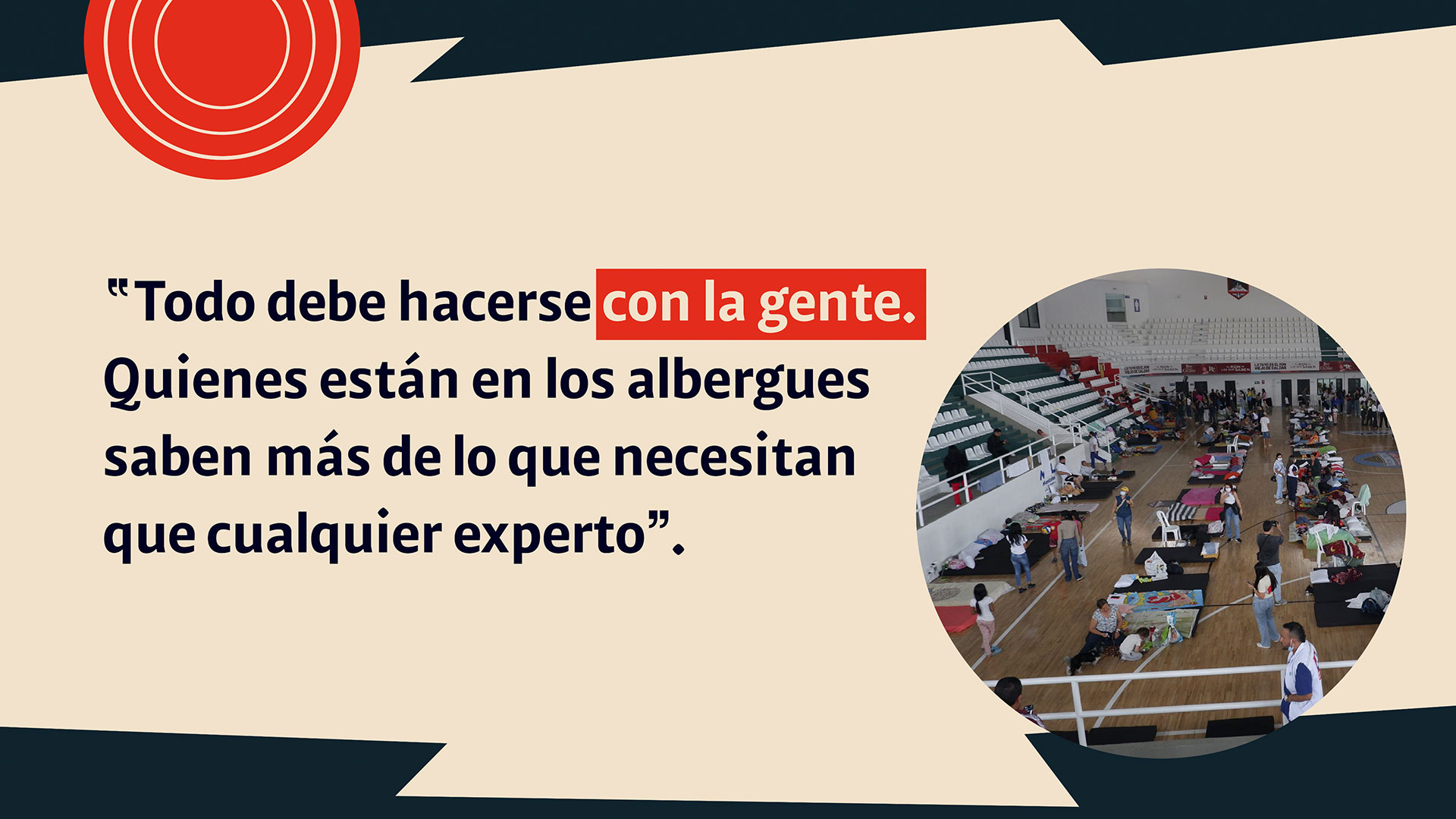 Reconstrucción del terremoto